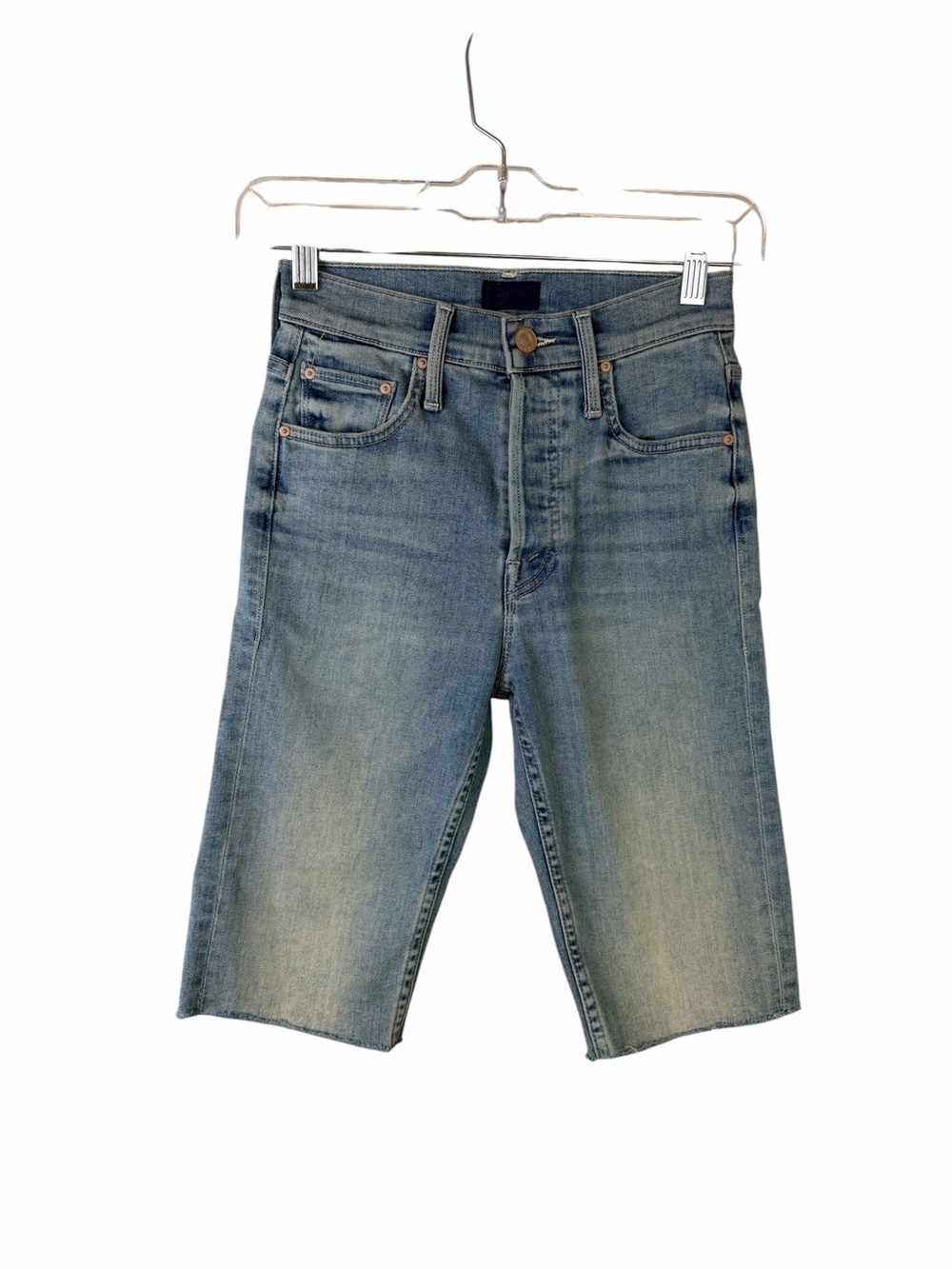Mother The Tomcat Bermuda Denim Button Fly Jackpot